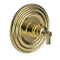 Newport Brass Astor 3-914TR 3/4" Round Thermostatic Trim Plate with Handle - Stellar Hardware and Bath 