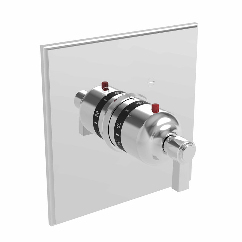 Newport Brass Astor 3-914TS 3/4" Square Thermostatic Trim Plate with Handle - Stellar Hardware and Bath 