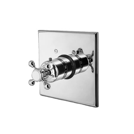 Alveston - 3-924TS 3/4" Square Thermostatic Trim Plate with Handle - Stellar Hardware and Bath 