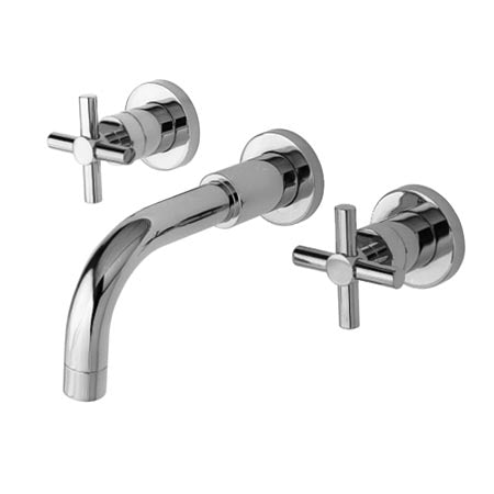 East Linear - 3-991 Wall Mount Lavatory Faucet - Stellar Hardware and Bath 