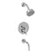 East Square - 3-992LBP Balanced Pressure Tub & Shower Trim Set - Stellar Hardware and Bath 