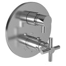 Newport Brass East Linear 3-993TR 1/2" Round Thermostatic Trim Plate with Handle - Stellar Hardware and Bath 