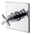 East Linear - 3-994TS 3/4" Square Thermostatic Trim Plate with Handle - Stellar Hardware and Bath 