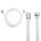 60" Reinforced White Vinyl Hose - Stellar Hardware and Bath 