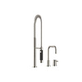 DornBracht META.02 Two-hole mixer with individual flanges with Profi spray set - Stellar Hardware and Bath 