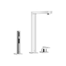 DornBracht LOT Two-hole mixer with individual flanges with side spray set - Stellar Hardware and Bath 