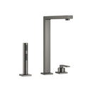 DornBracht LOT wo-hole mixer with individual flanges with side spray set - Stellar Hardware and Bath 