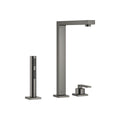 DornBracht LOT Two-hole mixer with individual flanges with side spray set - Stellar Hardware and Bath 