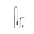 DornBracht ELIO Two-hole mixer with individual flanges with Profi spray set - Stellar Hardware and Bath 