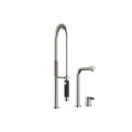 DornBracht ELIO Two-hole mixer with individual flanges with Profi spray set - Stellar Hardware and Bath 