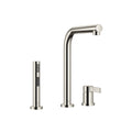DornBracht ELIO Two-hole mixer with individual flanges with side spray set - Stellar Hardware and Bath 