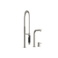 DornBracht ELIO Two-hole mixer with individual flanges with Profi spray set - Stellar Hardware and Bath 