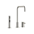 DornBracht META.02 Two-hole mixer with individual flanges with side spray set - Stellar Hardware and Bath 