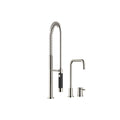 DornBracht META.02 Two-hole mixer with individual flanges with Profi spray set - Stellar Hardware and Bath 