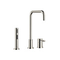 DornBracht META.02 Two-hole mixer with individual flanges with side spray set - Stellar Hardware and Bath 