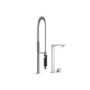 DornBracht META.02 Two-hole mixer with cover plate with Profi spray set - Stellar Hardware and Bath 