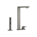 DornBracht LOT Two-hole mixer with cover plate with side spray set - Stellar Hardware and Bath 