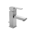 CUBIX® Single Hole Faucet with Fully Polished & Plated Pop-Up Drain - Stellar Hardware and Bath 