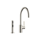 DornBracht TARA ULTRA Single-lever mixer with side spray set - Stellar Hardware and Bath 