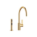 DornBracht TARA ULTRA Single-lever mixer with side spray set - Stellar Hardware and Bath 