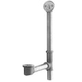 Brass Tub Drain Bottom Outlet Standard Trip Lever Faceplate (2 Hole) Tub Waste - Stellar Hardware and Bath 
