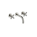 DornBracht Tara. Wall-mounted three-hole lavatory mixer without drain - Stellar Hardware and Bath 