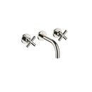 DornBracht Tara. Wall-mounted three-hole lavatory mixer without drain - Stellar Hardware and Bath 