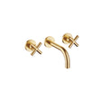 DornBracht TARA Wall-mounted three-hole lavatory mixer without drain - Stellar Hardware and Bath 