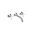 DornBracht VAIA Wall-mounted three-hole lavatory mixer without drain - Stellar Hardware and Bath 