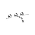 DornBracht VAIA Wall-mounted three-hole lavatory mixer without drain - Stellar Hardware and Bath 