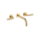 DornBracht Tara. Wall-mounted three-hole lavatory mixer without drain - Stellar Hardware and Bath 