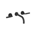 DornBracht TARA Wall-mounted three-hole lavatory mixer without drain - Stellar Hardware and Bath 