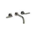 DornBracht TARA Wall-mounted three-hole lavatory mixer without drain - Stellar Hardware and Bath 