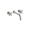 DornBracht Tara. Wall-mounted three-hole lavatory mixer without drain - Stellar Hardware and Bath 