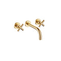 DornBracht TARA Wall-mounted three-hole lavatory mixer without drain - Stellar Hardware and Bath 