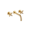 DornBracht TARA Wall-mounted three-hole lavatory mixer without drain - Stellar Hardware and Bath 
