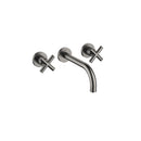DornBracht Tara. Wall-mounted three-hole lavatory mixer without drain - Stellar Hardware and Bath 