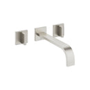 DornBracht MEM Wall-mounted three-hole lavatory mixer without drain - Stellar Hardware and Bath 