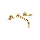 DornBracht Tara. Wall-mounted three-hole lavatory mixer without drain - Stellar Hardware and Bath 