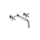 DornBracht Tara. Wall-mounted three-hole lavatory mixer without drain - Stellar Hardware and Bath 