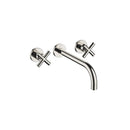 DornBracht Tara. Wall-mounted three-hole lavatory mixer without drain - Stellar Hardware and Bath 