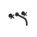 DornBracht Tara. Wall-mounted three-hole lavatory mixer without drain - Stellar Hardware and Bath 