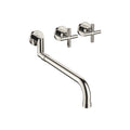 DornBracht TARA Wall-mounted three-hole kitchen mixer with pull-out spout - Stellar Hardware and Bath 