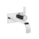 DornBracht MEM Wall-mounted single-lever mixer with cover plate without drain - Stellar Hardware and Bath 