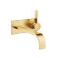 DornBracht MEM Wall-mounted single-lever mixer with cover plate without drain - Stellar Hardware and Bath 