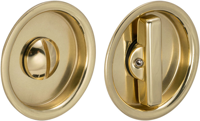 Omnia 3910S Pocket Door Lock - Stellar Hardware and Bath 