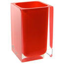 Square Red Toothbrush Holder - Stellar Hardware and Bath 