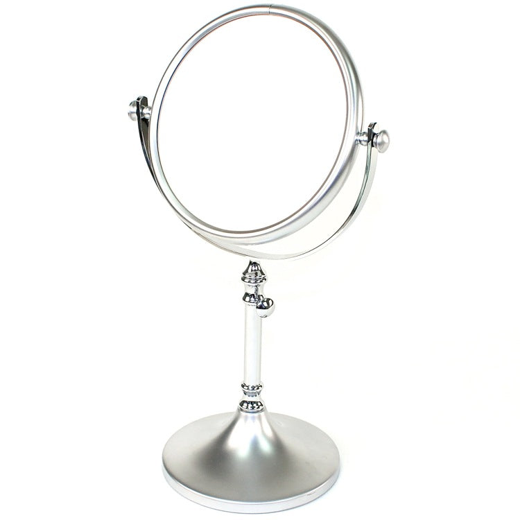 Stand Mirrors Free Standing Brass Mirror With 3x, 5x Magnification - Stellar Hardware and Bath 