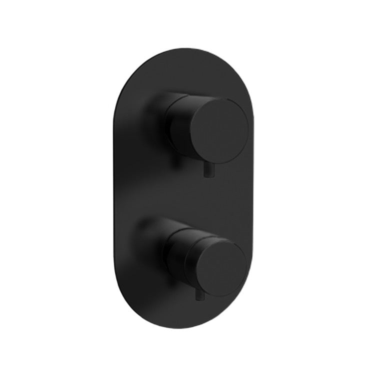Spare Parts Matte Black Extension Kit for Remer Thermostatic Mixers and Diverters - Stellar Hardware and Bath 