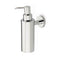 Medea Wall Mounted Round Black Soap Dispenser - Stellar Hardware and Bath 